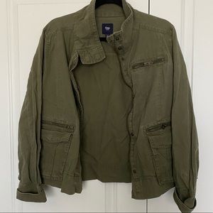 Army Green Gap Jacket Size L
